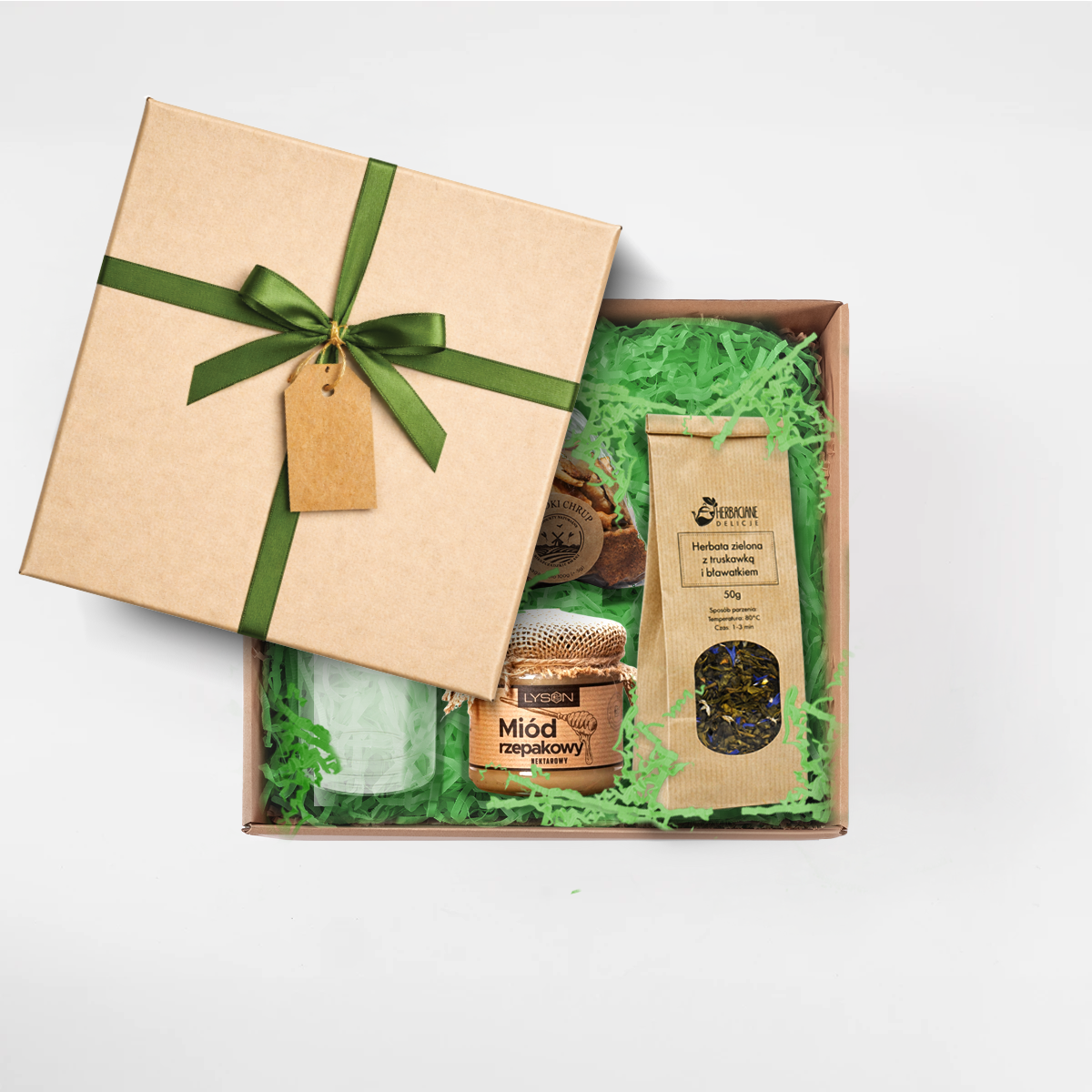 zestaw miod rzepakowy karton